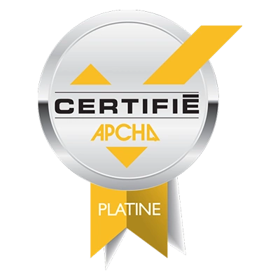 Logo certifié APCHA Association Provinciale des Constructions d'Habitations du Quebec Inc.