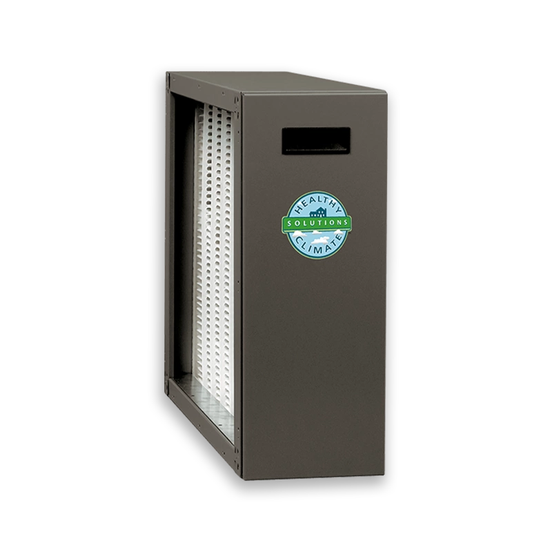 Lennox HC11 high-efficiency air filter displayed against a clean white background