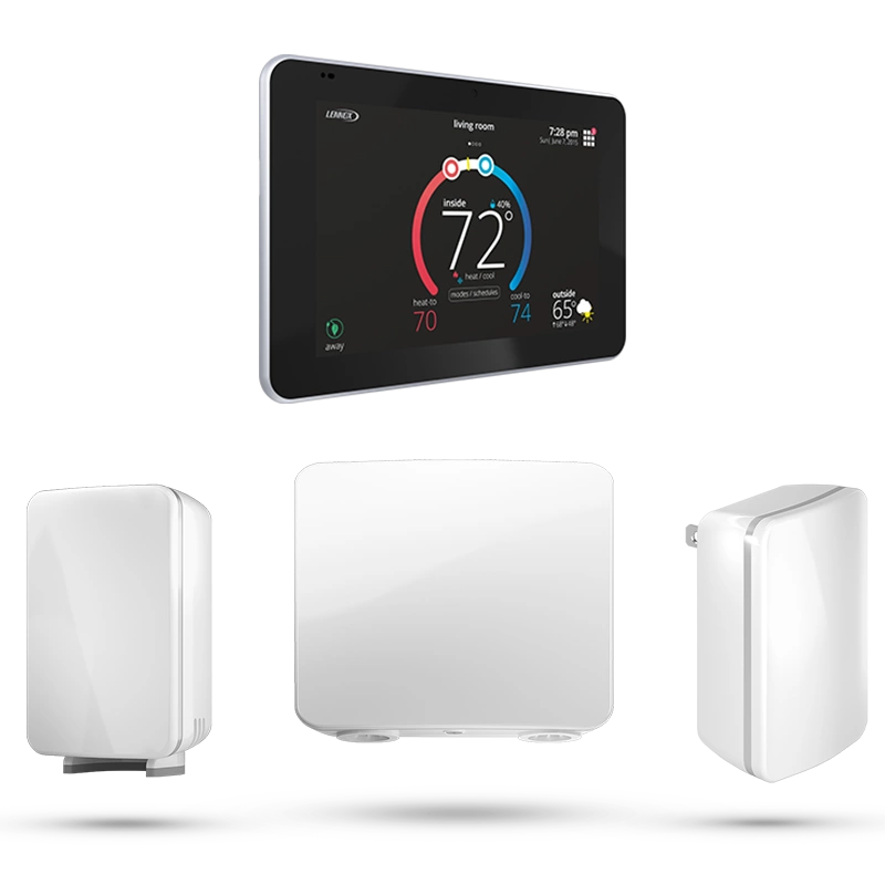 Affichage sur une tablette d’un système intelligent pour chauffage et climatisation S30 et S40